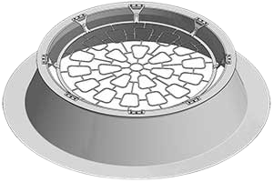 durchsturzsicherung lichtkuppel rund